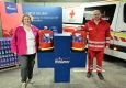 Karin Stainer (Meßmer) und Alexander Lang, Landesgeschäftsleiter (Rotes Kreuz Wien) © Christian Jobst