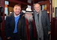 Stefan Sares, Hermann Nitsch und Christian Ludwig Attersee im "Oswald & Kalb" © Christian Jobst