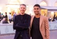 David Figar und Rubin Okotie eröffnen das neue Café Bellaria © Roland Rudolph