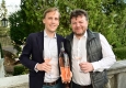 Johannes Kattus und Albert Gesellmann präsentieren »Hanni's Rosé« © Christian Jobst