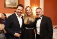 Reception zum Viennese Opera Ball in New York 2022: Daniel Serafin, Silcia Frieser und Klaus Panholzer (Schloss Schönbrunn) © Stefan Joham