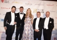 Viennese Opera Ball: Daniel Serafin, Leo Hillinger, Silvia Frieser, Ernst Woller und Wolfgang Köchert © Stefan Joham