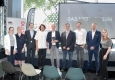 iab NETwork: Pauline Schreuder, Claudia Wieland, Paul Koppenwallner, Allan Berger, Herbert Rohrmaie-Lewis, Konrad Gill (Viarsys), Oliver Olschewski, Marcus Grausam und Helene Roba © Gabriel Alarcon
