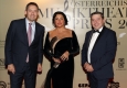 Österreichischer Musiktheaterpreis 2022: Bogdan Roščić, Anna Netrebko und Karl-Michael Ebner © GEPA Pictures