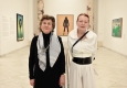 Vernissage der Ausstellung »Kiki Kogelnik: Now Is the time«: Helga Rabl-Stadler und Ingried Brugger © Christian Jobst