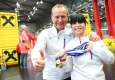 Isabella Krumhuber und Hannes Menitz beim Indoor Marathon 2012 © echo event