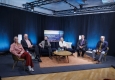 Diskussion über die Kreislaufwirtschaft: Karin Huber-Haim, Reinhard Backhausen, Bernhard Sams, Petra Engeler-Walch, Martin Kreeb und Axel Dick © Roland Rudolph