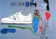 Andy Warhol / Jean-Michel Basquiat Don't tread Tennis, 1985 © VBK, Wien, 2012/13