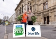 Hannes Menitz (erste bank vienna night run) und Gerhard Polak (Blue LIfe) © Stefan Diesner