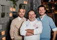 l'autentico in der Millennium City: Andre Gargiulo, Luigi Tesoro und Sandro Gargiulo © Miriam Mehlman