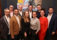 Der iab-austria-Vorstand beim »Happy New Year Get-together« im »Creo« © Katharina Schiffl