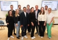 iab austria diskutiert beim iab NETwork CHancen und Risiken Künstlicher Intelligenz im Digitalmarketing: Pia Mayr, Alexander Schurr, Helene Roba, Matthias Ragyoczy, Sher Khan, Lukas Merl, Gaby Buchmayr, André Eckert, Sanra Rieff; David G. Toran und Susann © iab austria/Katharina Schiffl