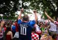 Kroatien gegen Spanien @ Fanzone Prater 2024 © Vanessa Witt