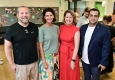 Diversity Barbecue: Diego del Pozo (LWND), Ursula Gastinger (iab austria), Andrea Swift (e-dialog), Millad Shahini (Allianz) © Christian Jobst