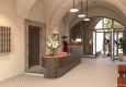 Rendering Palais Mailberger Hof Entrance © BWM Designer & Architects