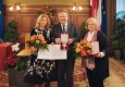 Auszeichnung vonm Gabriele und Irene Ströck durch Landeshauptmann Michael Ludwig © Ströck/Lukas Lorenz