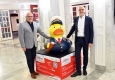VERKEHRSBUERO HOSPITALITY-Geschäftsführer Michael Kröger und DDSG-Blue-Danube-Geschäftsführer Wolfgang Hanreich im Austria Trend Hotel Ananas © Christian Jobst