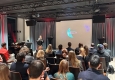Kerstin Niederauer-Kopf (AGF Videoforschung) bei der Diskussion über die Zukunft des Medienmarkts auf Einladung von Utiq und iab austria © Utiq