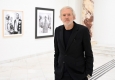 Anton Corbijn in der Ausstellung »Antin Corbijn - Favourite Darkness« im Bank Austria Kunstforum Wien © Christian Jobst