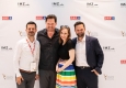 Semifinal Round of Judging International Emmy Awards im Theater an der Wien: Armin Luttenberger (ORF-Enterprise), Daniel Serafin (Oper im Steinbruch) Barbara Palier (Theater an der Wien), Max Beckham-Ortner (IMZ) © Mila Zytka