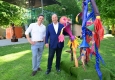 FREILUFT AUGARTENSOMMER: Initiator Paul Rittenauer und Bezirksvorsteher Alexander Nikolai © Christian Jobst