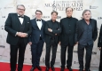 Österreichischer Musiktheaterpreis 2025: Michael Schade, Karl-Michael Ebner, Tobias Moretti, Ferruccio Furlanetto, Markus Hinterhäuser © Christian Jobst