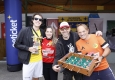 Band Fußball Cup veranstaltet "Kickerl Royale": Marco Pogo, Lizz Görgl, Roman Gregory und Leo Aber © Roland Rudolph