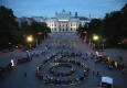 Warm-up zum erste bank vienna night run © Ludwig Schedl