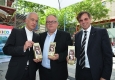 Michael Landau, Christian Konrad und Gerald Steger bei Kaffee für die Gruft © Oreste Schaller