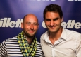 wien live Chefredakteur Christoph Langecker im Interview mit Roger Federer © wien live