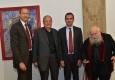 Präsentation der Gemeinschaftsausstellung: Andreas Mailath-Pokorny, Christian Ludwig Attersee, Luigi de Magistris, Hermann Nitsch © Christian Jobst