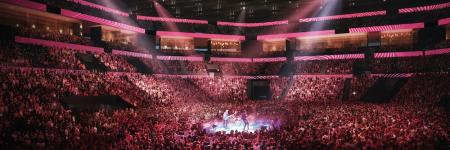 Wien Holding Arena Interior © Architekten Kronaus Mitterer Gallister/expressiv.at