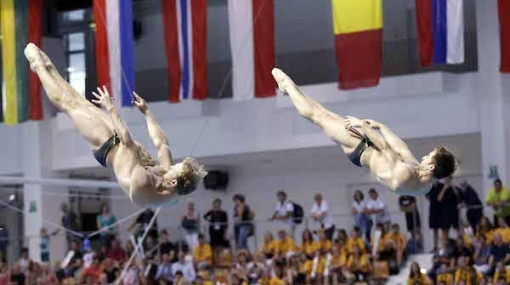 Coco Blaha & Fabi Brandl Synchro Finale © (©Diener/Eva Manhart)