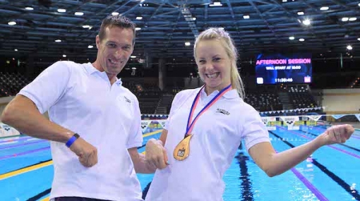 Lisa Zaiser mit Trainer Marco Wolf © (©Diener/Eva Manhart)
