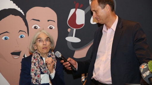 Bestsellerautorin Donna Leon und Kulturstadtrat Andreas Mailath-Pokorny beim Auftakt zur Kriminacht 2014 © Ludwig Schedl