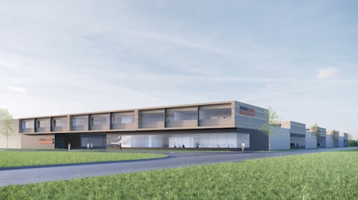 Renderin Wien Work-Standort in aspern Seestadt © Wien Work