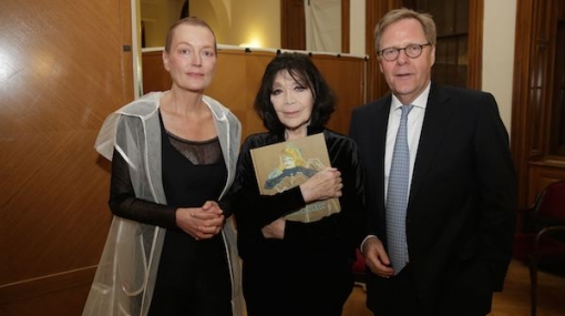 Ingried Brugger, Juliette Gréco und Willibald Cernko © Roland Rudolph