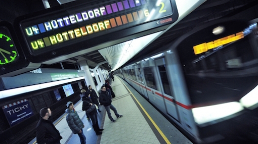 U-Bahn-Linie U4 © Wiener Linien/Johannes Zinner