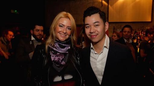 Petra von Kazinyan und Martin Ho bei der Eröffnung von ALTER IDEM in der neuen HO GALLERY © Roland Rudolph