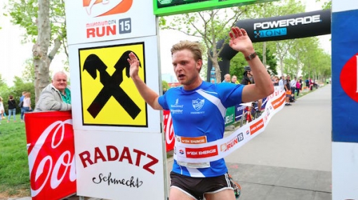 Max Bergström siegt beim elften Millennium City Run © Ludwig Schedl