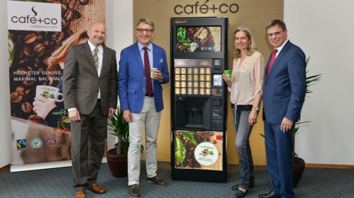 WKO Steiermark Präsident Josef Herk besucht café+co Graz © APA-Fotoservice/Hainthaler
