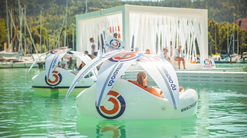 CHILLI ISLAND im Hitradio Ö3-Branding bei der CEV A1 Beachvolleyball Europameisterschaft © Goodlifecrew/Philipp Lipiarski