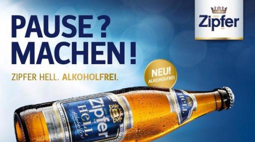 Sujet Zipfer Hell Alkoholfrei © Zipfer