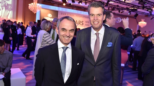 Norbert Lessing und Jochem-Jan Seiffer feiern 40 Jahre Hilton Vienna © Christian Jobst