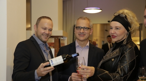 Wine in the City 2015: Christ, Layr, Buday © Stefan Hiesner