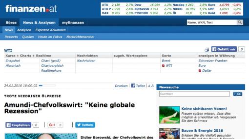 austria.com/plus geht an die Börse: Führender Premium-Onlinevermarkter vermarktet finanzen.at © finanzen.at