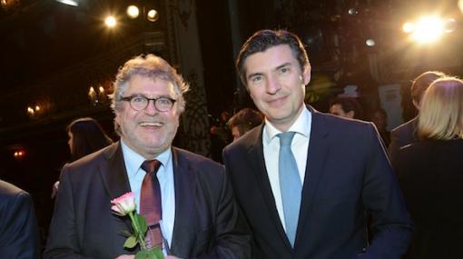 Norbert Mayer und Robert Zadrazil bei der Bank Austria Gala im Theater in der Josefstadt © Oreste Schaller