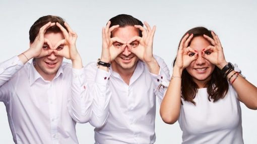 Das Team von DR. OWL: Lukas Eidenhammer, Georg Ferdinand Haschke, Mayela Nunez © DR. OWL REGENERAID