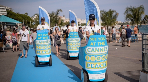 Cannes Lions Beach at the Cannes Lions International Festival of Creativity © Francois Durand