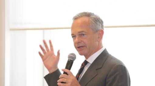 Erste Group-Vorstandsvorsitzender Treichl beim Business Luncheon der U.S. Handelskammer © Roland Rudolph